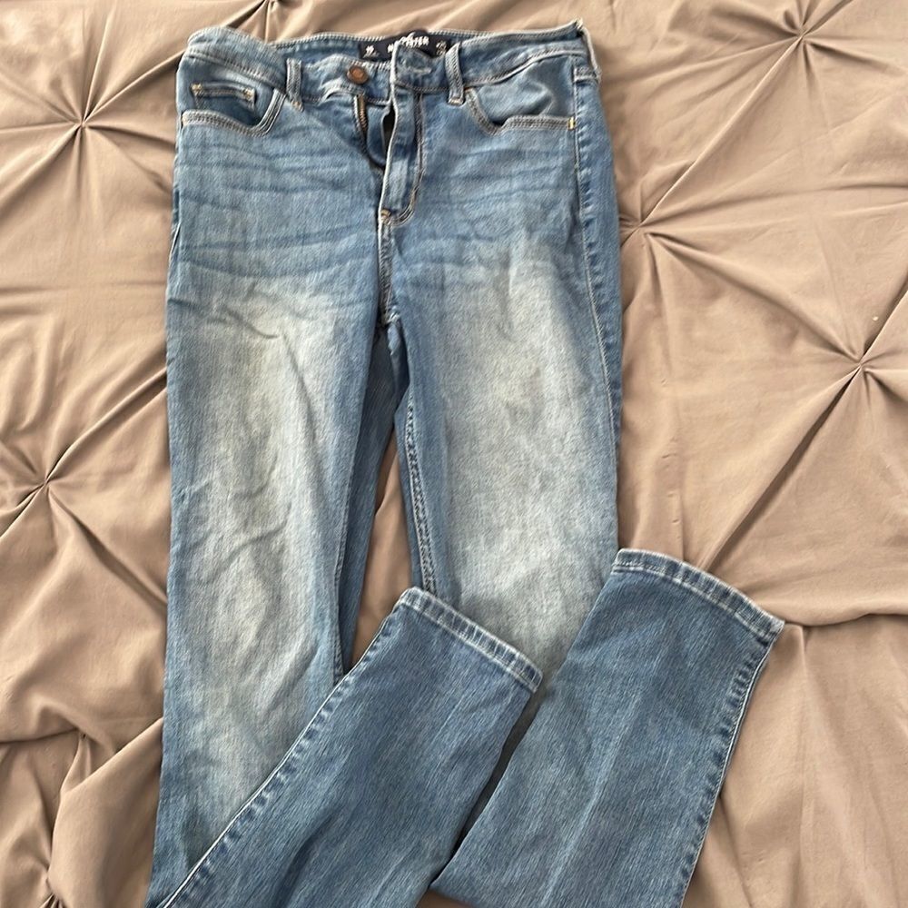 Hollister hi rise super skinny stretch jeans